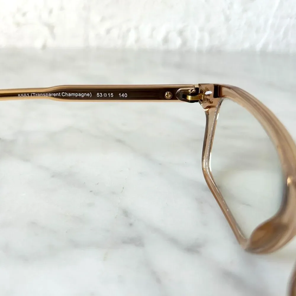 Coach Eyeglass Frames HC6145 5561 Transparent Champagne 53-15-140